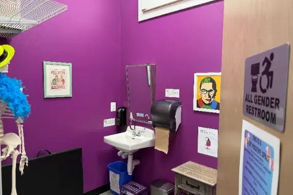 Reimagym locker room and gym facilities interior
