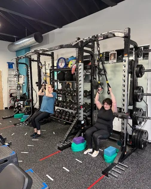 Reimagym small group training workout with functional equipment